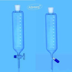 A105 Dropping Funnels, Graduated, with Glass & Rotaflow Stopcock & Socket