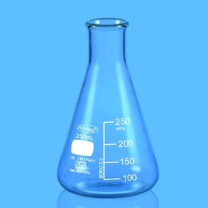 A16 Flasks, Erlenmeyer, ISI Marked , Narrow Mouth